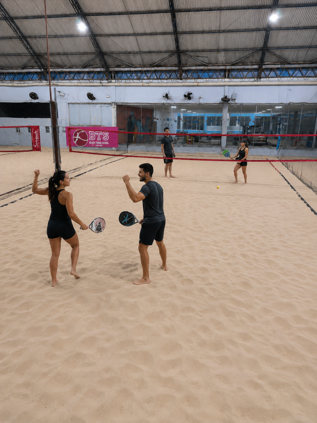 Quadra de Beach Tennis em Florianópolis